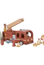 Little Dutch Little Dutch Firetruck w/ Peg Dolls