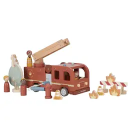 Little Dutch Little Dutch Firetruck w/ Peg Dolls