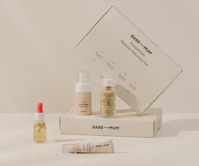 Bare Mum Bare Mum Postpartum Skincare Discovery Set