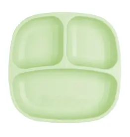 Re-Play Re-Play Divided Plate - Leaf