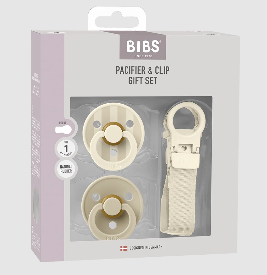 BIBS BIBS Colour Dummy & Loop Clip Gift Set