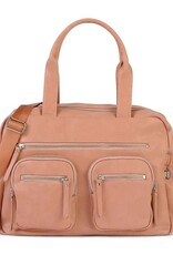 OiOi OiOi Vegan Leather Carry All Nappy Bag - Dusty Rose