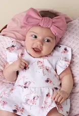 Snuggle Hunny Kids Snuggle Hunny Jewel Pink Organic Oversized Bow