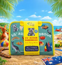 Bub2Kids Bub2Kids Felt Book Busy Board Montessori Book - Lil' Aussie Handbook
