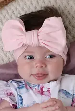 Snuggle Hunny Kids Snuggle Hunny Baby Pink Organic Oversized Bow