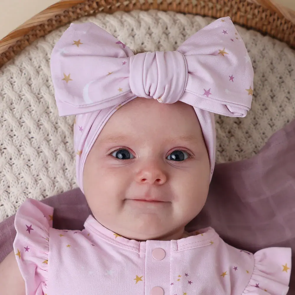 Snuggle Hunny Kids Snuggle Hunny Twinkle Organic Oversized Bow