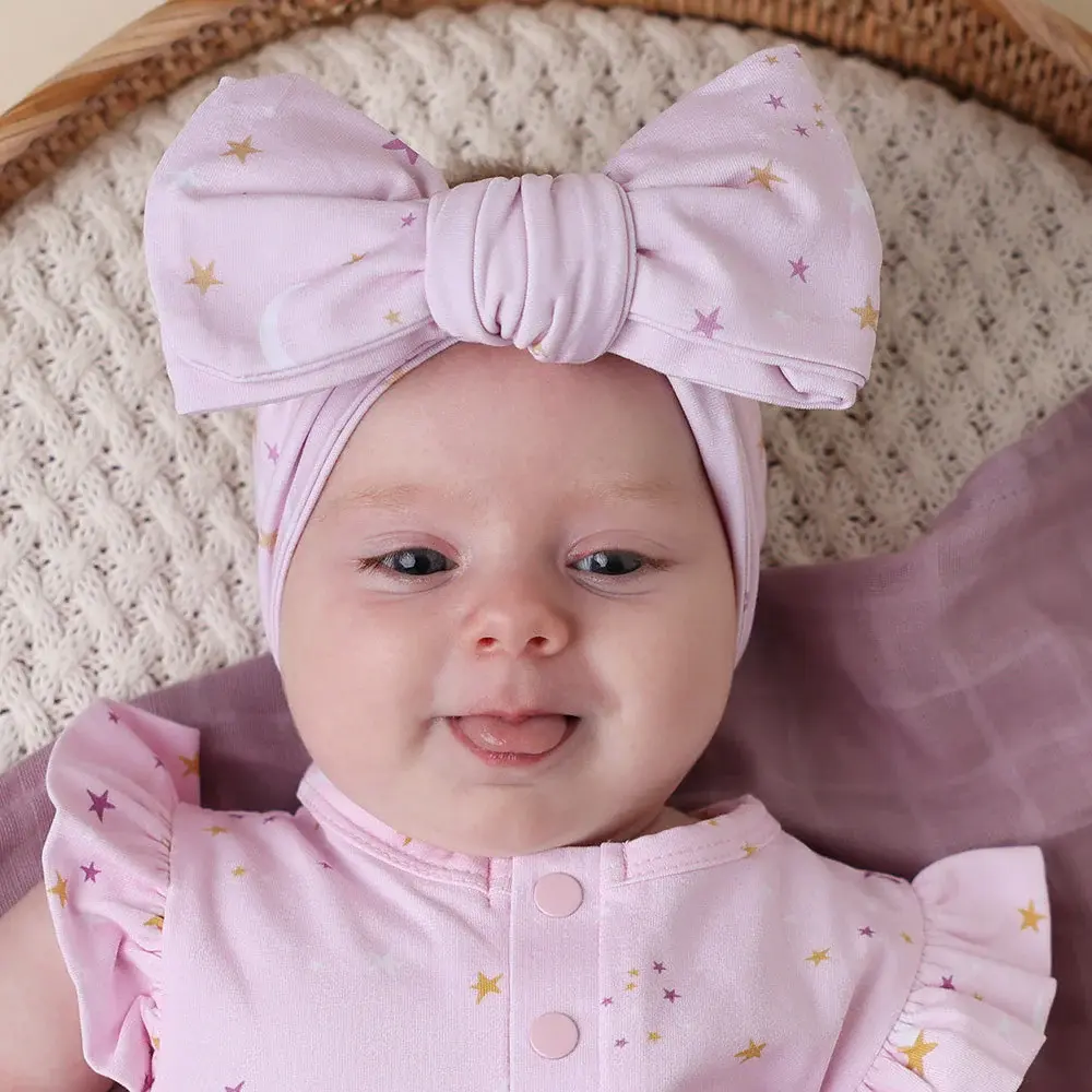 Snuggle Hunny Kids Snuggle Hunny Twinkle Organic Oversized Bow