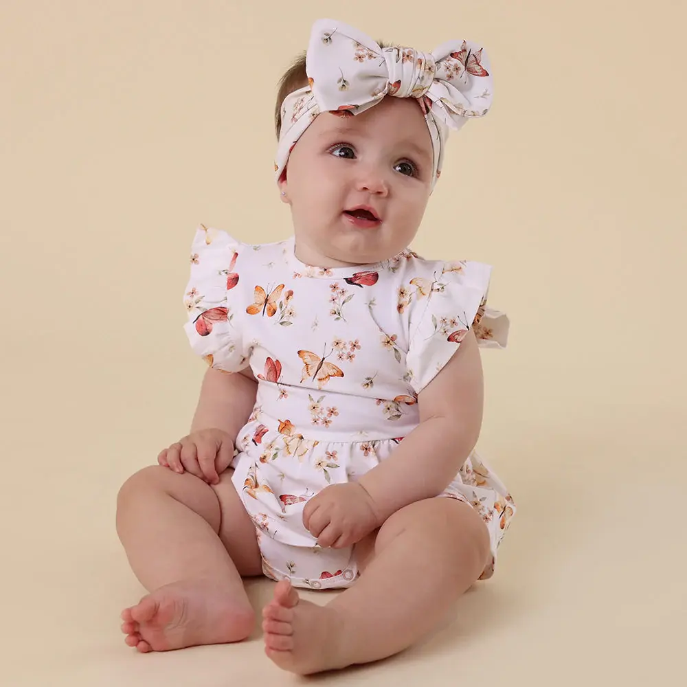 Snuggle Hunny Kids Snuggle Hunny Butterfly Organic Oversized Bow