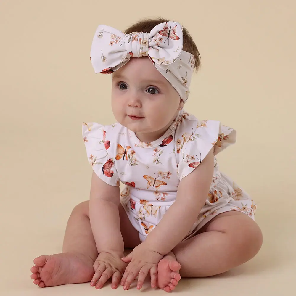 Snuggle Hunny Kids Snuggle Hunny Butterfly Organic Oversized Bow