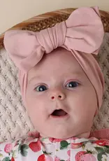 Snuggle Hunny Kids Snuggle Hunny Lullaby Pink Organic Oversized Bow