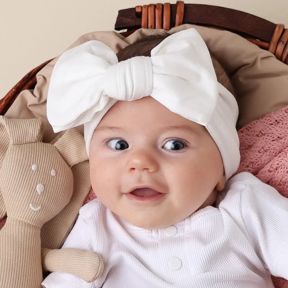 Snuggle Hunny Kids Snuggle Hunny Milk Organic Oversized Bow