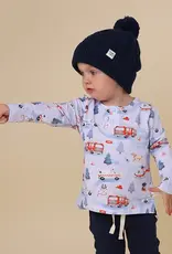 Snuggle Hunny Kids Snuggle Hunny To The Rescue Organic Long Sleeve Top