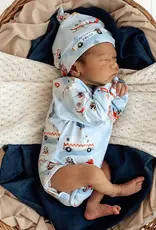 Snuggle Hunny Kids Snuggle Hunny To The Rescue Long Sleeve Organic Bodysuit