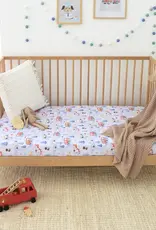 Snuggle Hunny Kids Snuggle Hunny To The Rescue Organic Fitted Cot Sheet