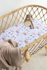 Snuggle Hunny Kids Snuggle Hunny To The Rescue Organic Bassinet Sheet / Change Pad Cover