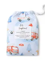 Snuggle Hunny Kids Snuggle Hunny To The Rescue Organic Bassinet Sheet / Change Pad Cover