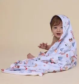 Snuggle Hunny Kids Snuggle Hunny To The Rescue Organic Hooded Baby Towel