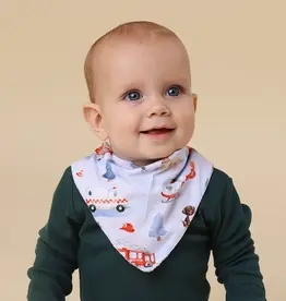 Snuggle Hunny Kids Snuggle Hunny To The Rescue Organic Dribble Bib
