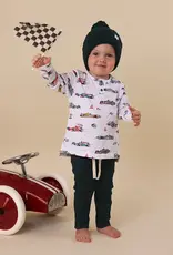 Snuggle Hunny Kids Snuggle Hunny Little Racers Organic Long Sleeve Top