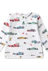 Snuggle Hunny Kids Snuggle Hunny Little Racers Organic Long Sleeve Top