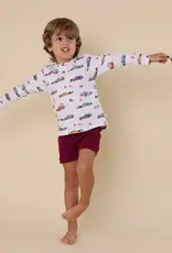 Snuggle Hunny Kids Snuggle Hunny Little Racers Organic Long Sleeve Top