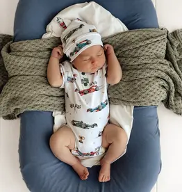 Snuggle Hunny Kids Snuggle Hunny Little Racers Short Sleeve Organic Bodysuit