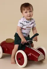 Snuggle Hunny Kids Snuggle Hunny Little Racers Short Sleeve Organic Bodysuit