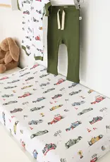 Snuggle Hunny Kids Snuggle Hunny Little Racers Organic Bassinet Sheet / Change Pad Cover