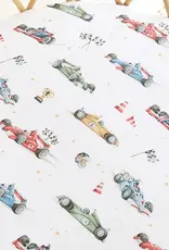 Snuggle Hunny Kids Snuggle Hunny Little Racers Organic Bassinet Sheet / Change Pad Cover