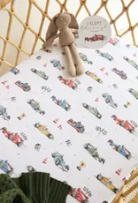 Snuggle Hunny Kids Snuggle Hunny Little Racers Organic Bassinet Sheet / Change Pad Cover
