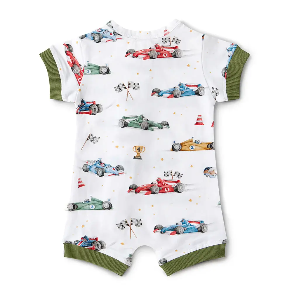 Snuggle Hunny Kids Snuggle Hunny Little Racers Organic Snuggle Shortie