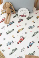 Snuggle Hunny Kids Snuggle Hunny Little Racers Organic Fitted Cot Sheet