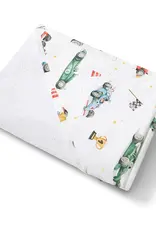 Snuggle Hunny Kids Snuggle Hunny Little Racers Organic Hooded Baby Towel