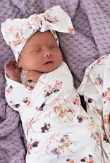 Snuggle Hunny Kids Snuggle Hunny Carousel Organic Oversized Bow