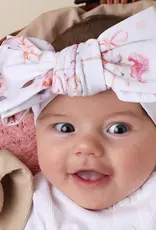 Snuggle Hunny Kids Snuggle Hunny Carousel Organic Oversized Bow