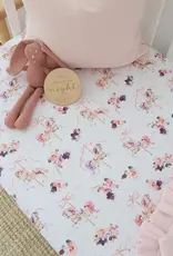 Snuggle Hunny Kids Snuggle Hunny Carousel Organic Fitted Cot Sheet