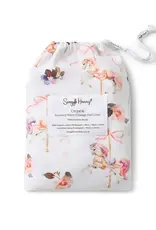 Snuggle Hunny Kids Snuggle Hunny Carousel Organic Bassinet Sheet / Change Pad Cover