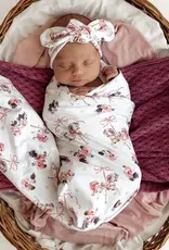 Snuggle Hunny Kids Snuggle Hunny Carousel Organic Jersey Wrap & Topknot Set