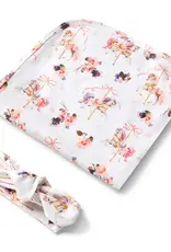 Snuggle Hunny Kids Snuggle Hunny Carousel Organic Jersey Wrap & Topknot Set