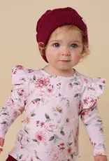 Snuggle Hunny Kids Snuggle Hunny Birds & Blooms Organic Long Sleeve Top with Frill