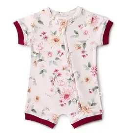 Snuggle Hunny Kids Snuggle Hunny Birds & Blooms Organic Snuggle Shortie