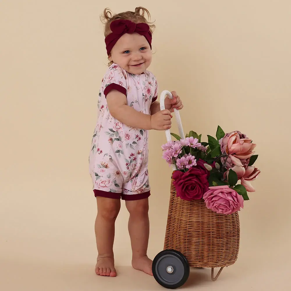 Snuggle Hunny Kids Snuggle Hunny Birds & Blooms Organic Snuggle Shortie