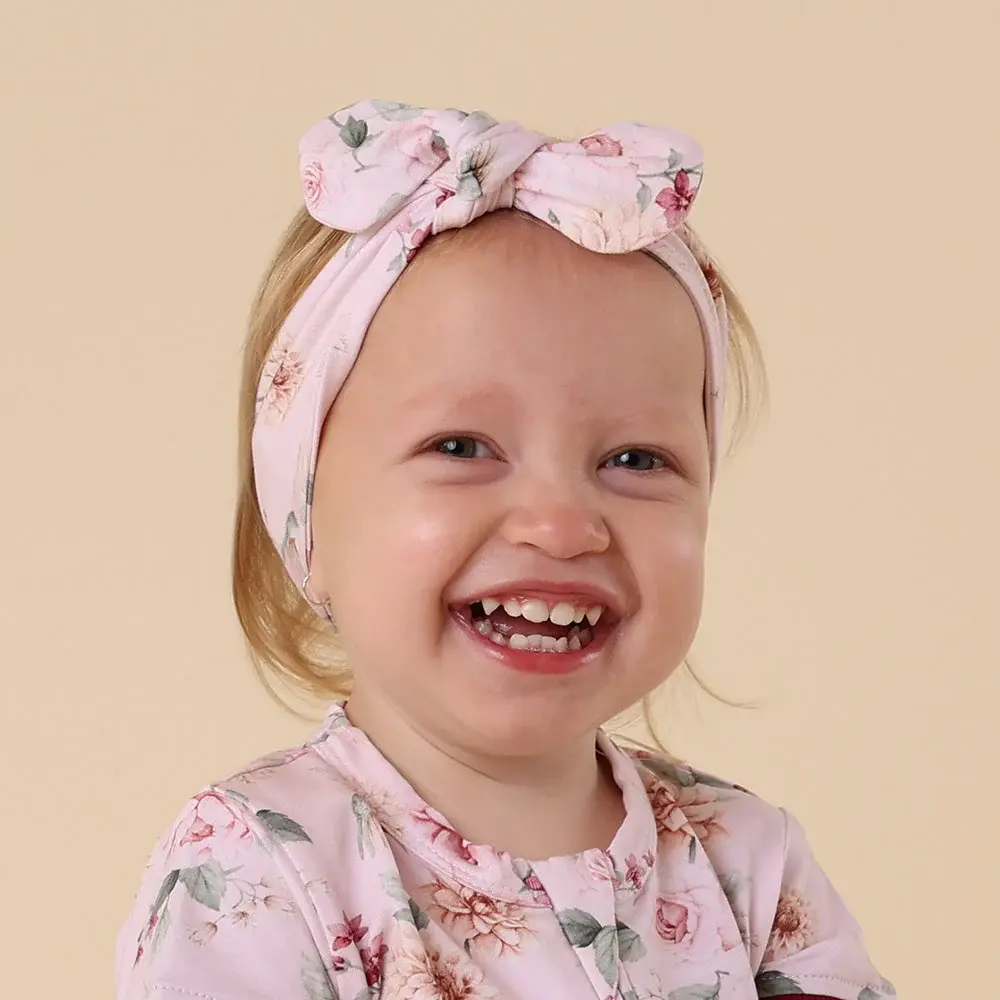 Snuggle Hunny Kids Snuggle Hunny Birds & Blooms Organic Topknot