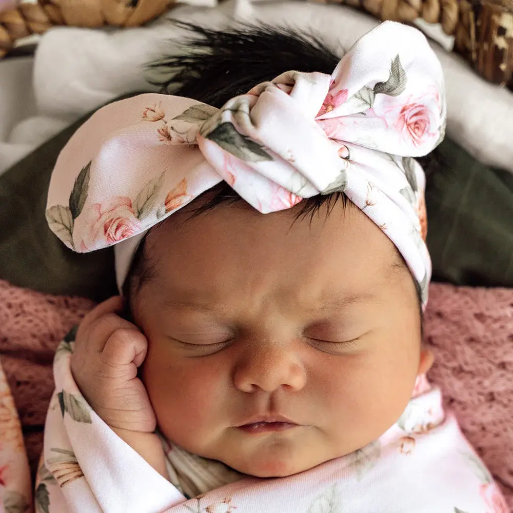 Snuggle Hunny Kids Snuggle Hunny Birds & Blooms Organic Topknot