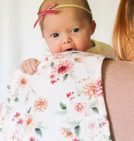 Snuggle Hunny Kids Snuggle Hunny Birds & Blooms Organic Cotton Burp Cloth