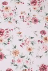 Snuggle Hunny Kids Snuggle Hunny Birds & Blooms Organic Fitted Cot Sheet