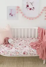 Snuggle Hunny Kids Snuggle Hunny Birds & Blooms Organic Fitted Cot Sheet