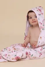 Snuggle Hunny Kids Snuggle Hunny Birds & Blooms Organic Hooded Baby Towel