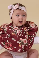 Snuggle Hunny Kids Snuggle Hunny Floral Flutter Frill Snuggle Bib