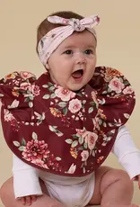 Snuggle Hunny Kids Snuggle Hunny Floral Flutter Frill Snuggle Bib